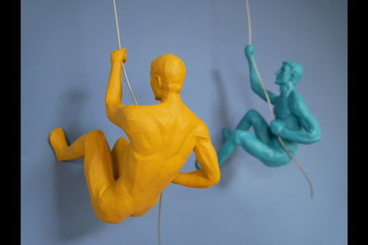 Abseiling Men