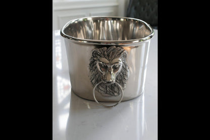 Lion Handle Ice Bucket
