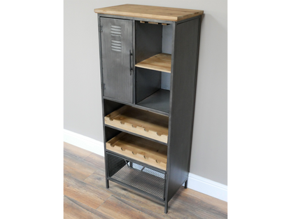 Industrial Wine Cabinet