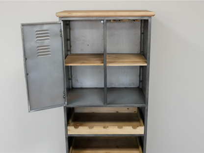 Industrial Wine Cabinet