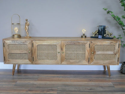 Rattan TV Cabinet