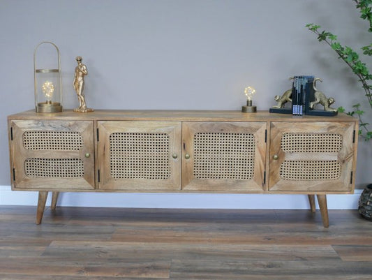 Rattan TV Cabinet