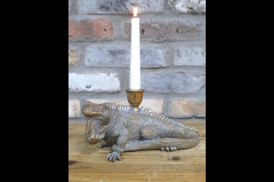Lizard Candle Holder