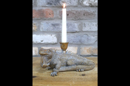 Lizard Candle Holder