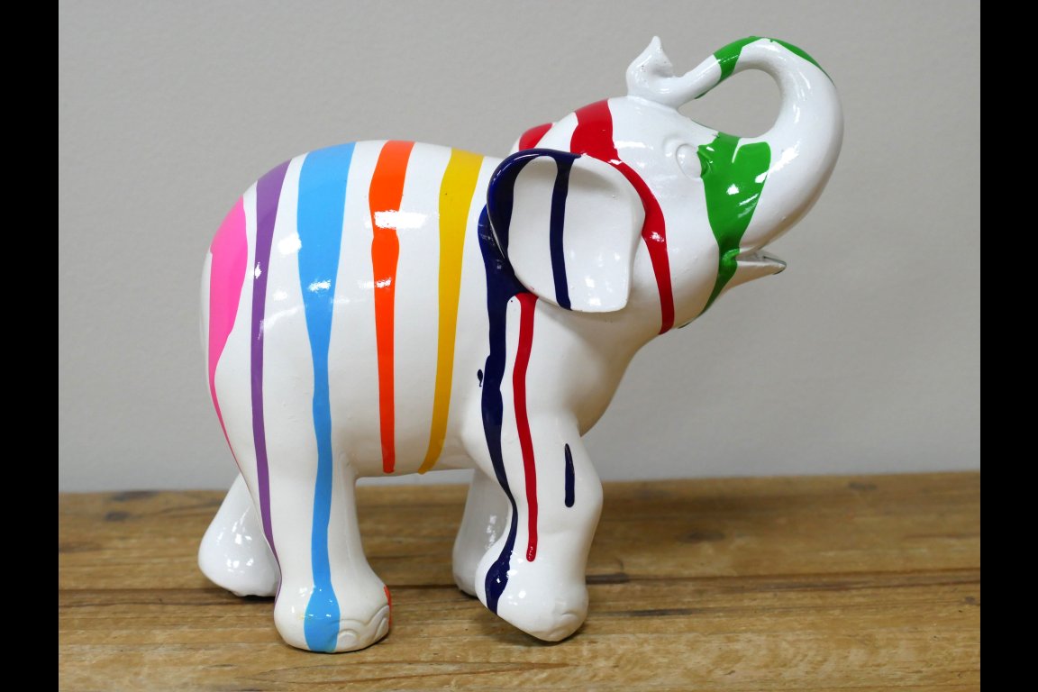 Elephant With Stripes