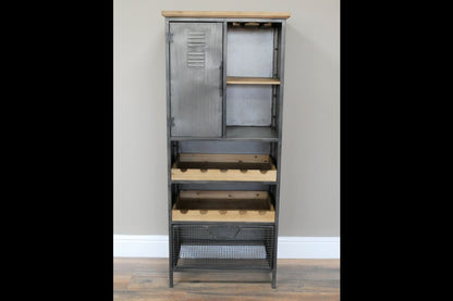 Industrial Wine Cabinet