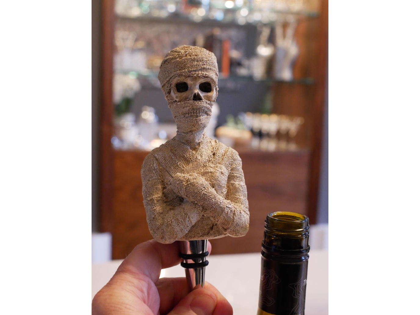 Mummy Wine Stopper