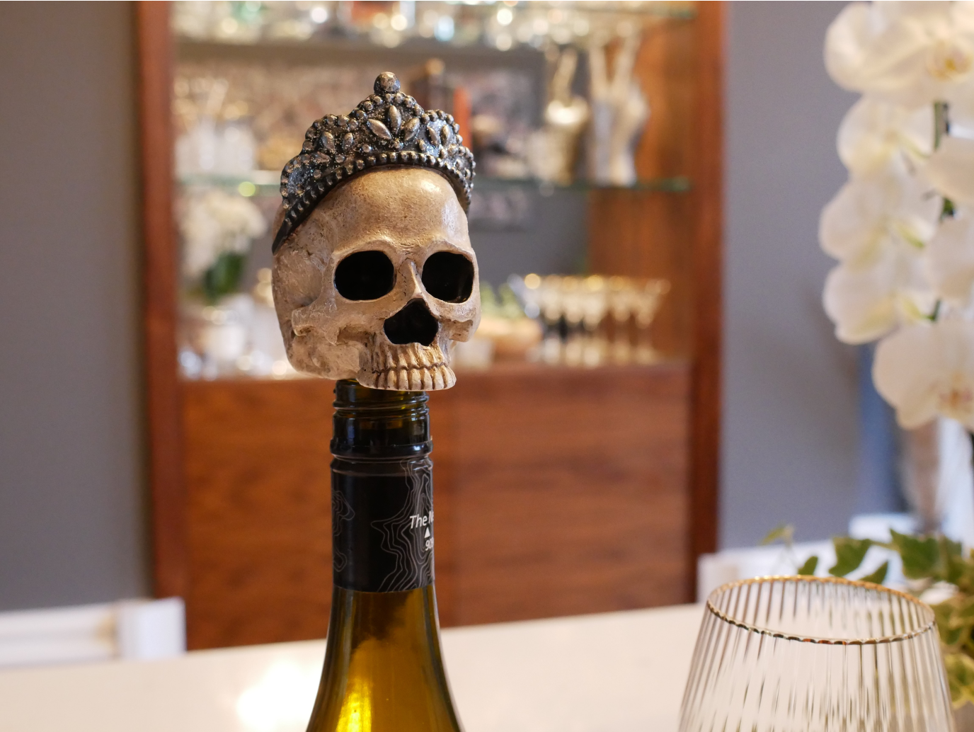 Skull Wine Stopper