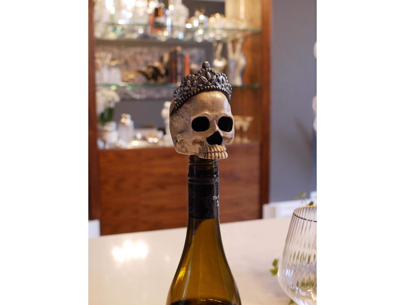 Skull Wine Stopper