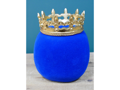 Blue Skull With Crown
