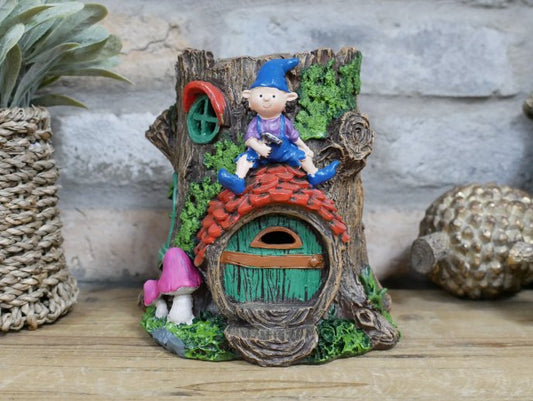 Fairy House With Solar Light