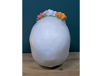 Skull With Flowers
