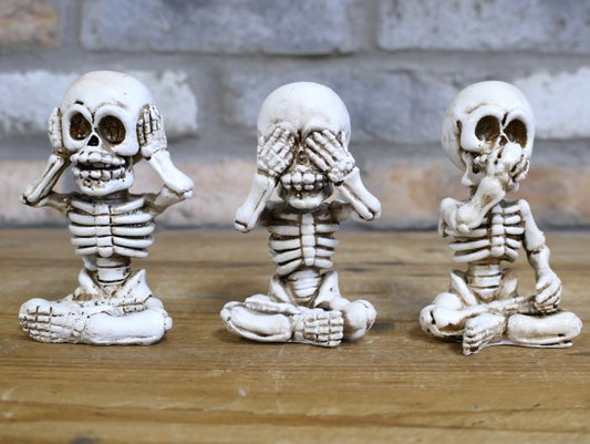 Set Of 3 Skeletons