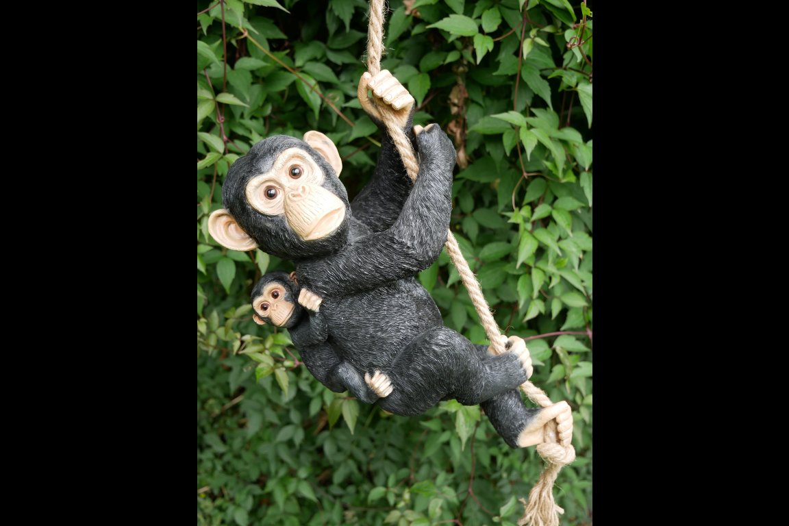 Hanging Monkey & Baby