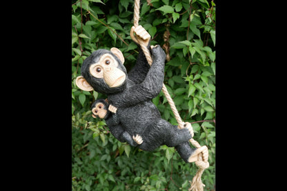 Hanging Monkey & Baby