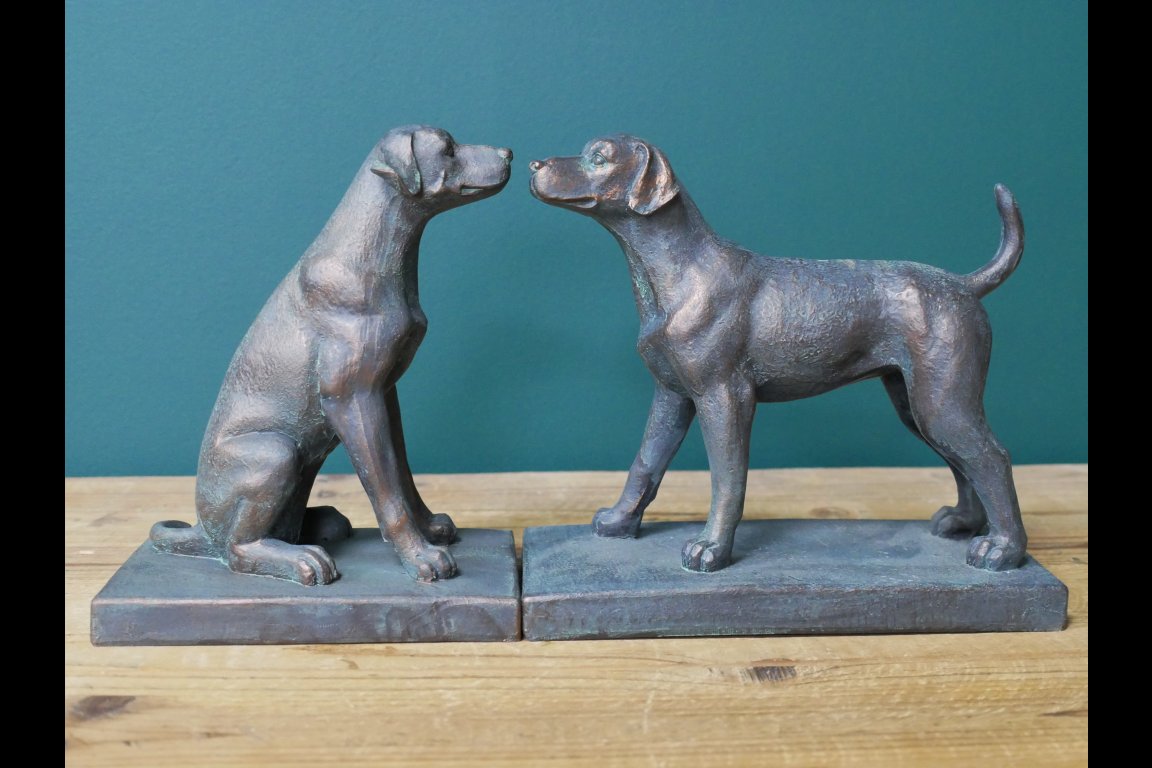 Dog Bookends