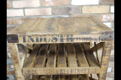 Industrial Wine Trolley