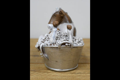 Cow In The Bath