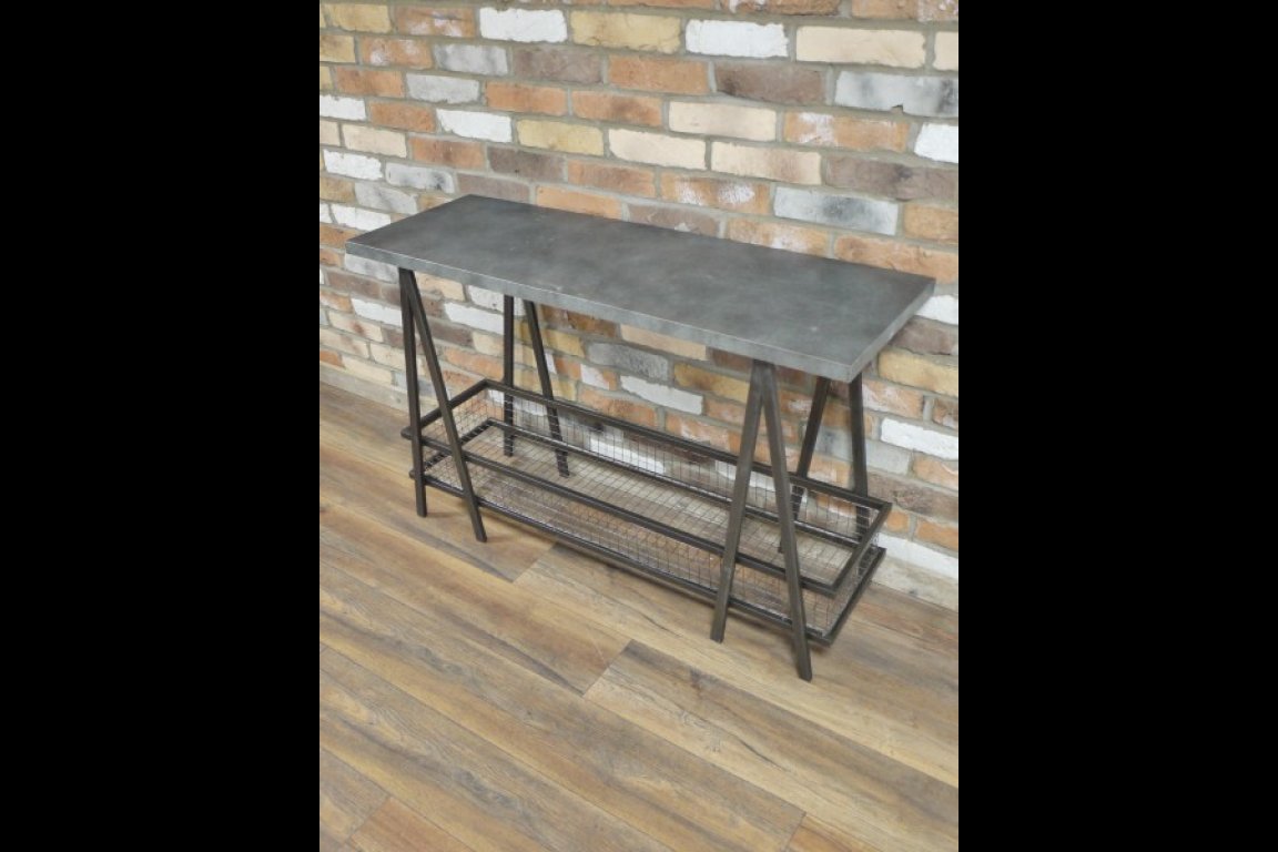 Industrial Side Table
