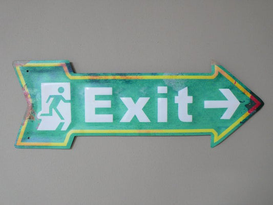 Sign (Exit)