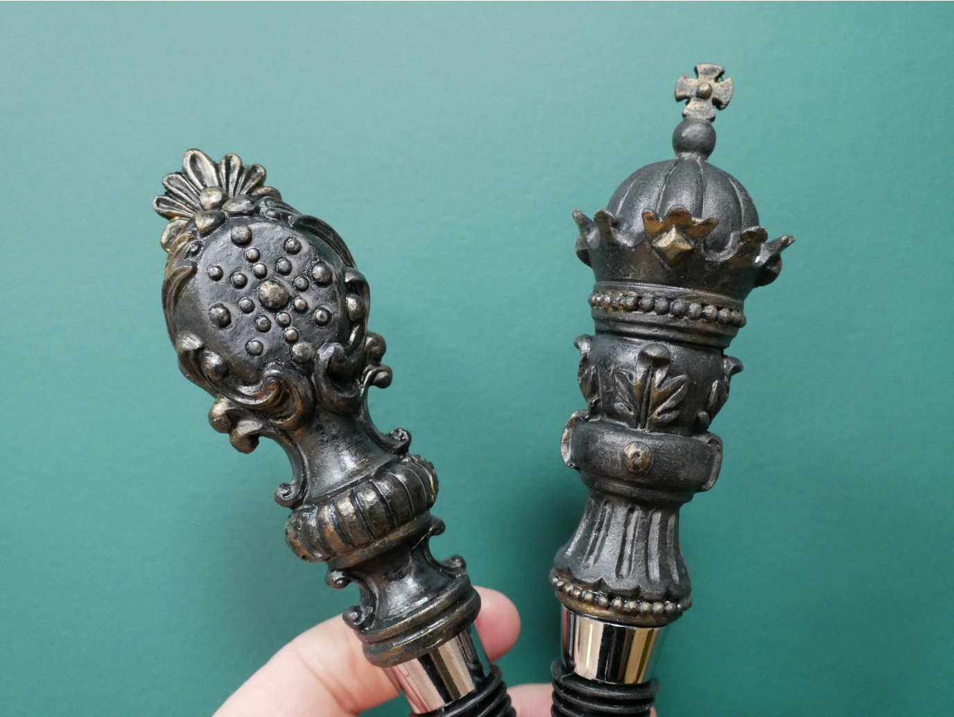 Set Of Two Wine Stoppers