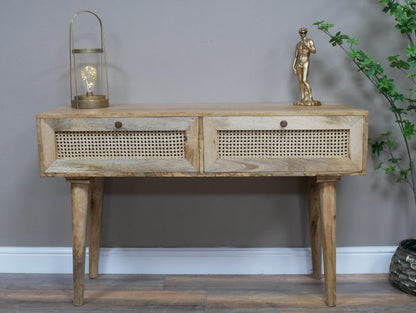 Rattan Desk