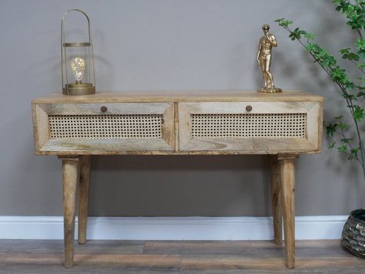 Rattan Desk