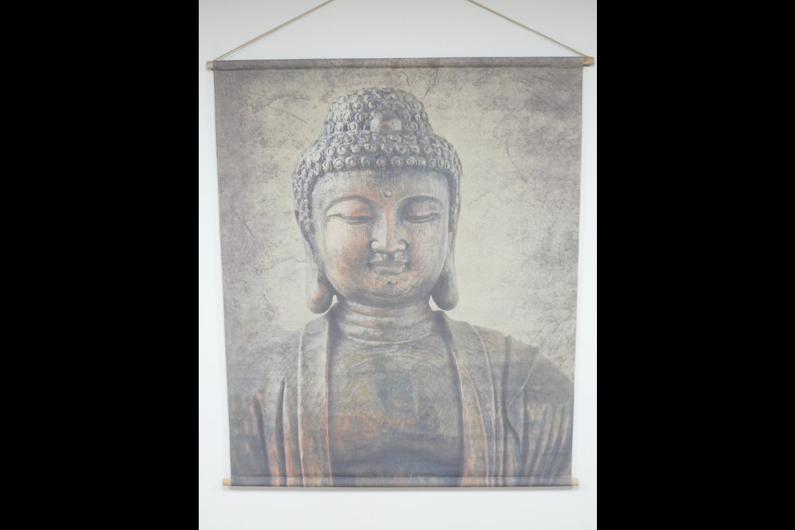 Canvas Wall Art - Buddha Head