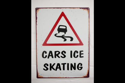 Sign (Cars Ice Skating)