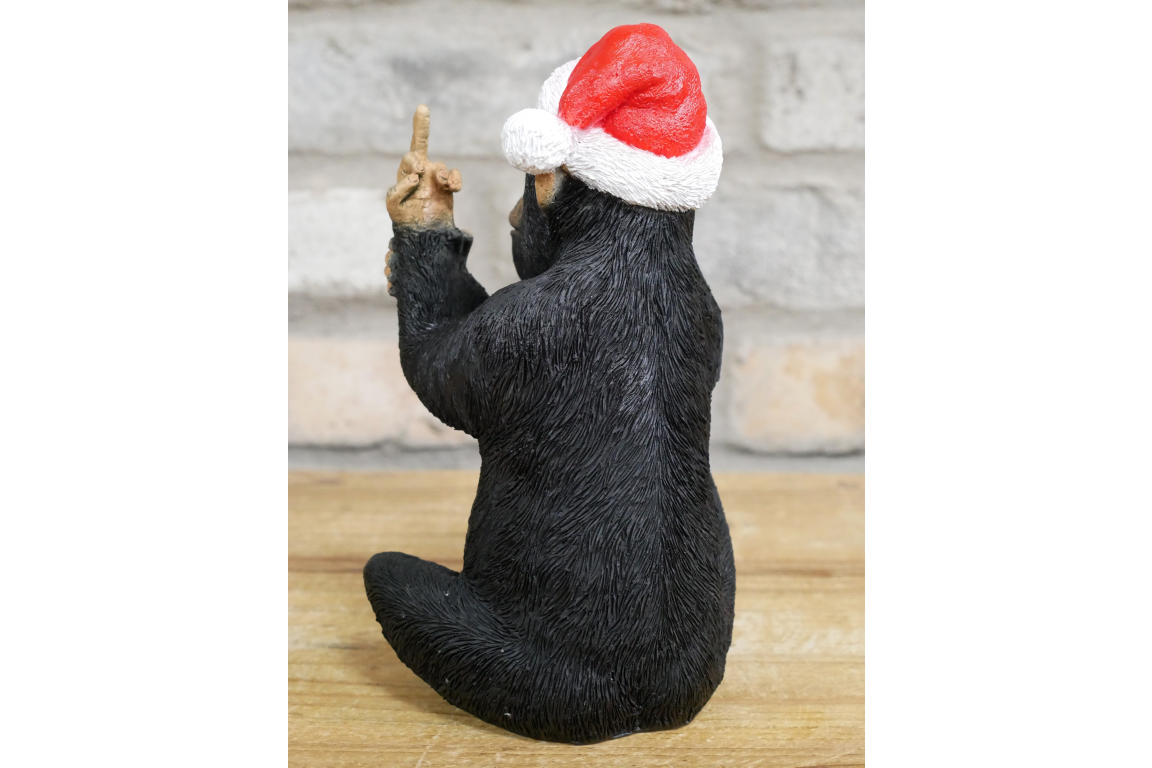 Up Yours Monkey Christmas - Medium
