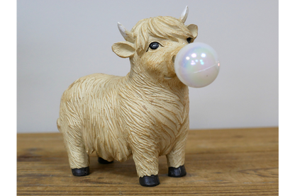 Cow Blowing Gum