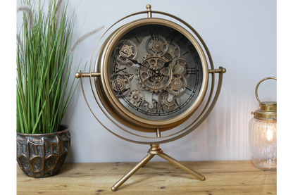 Clock With Cogs