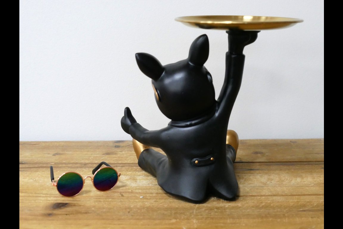 Thumbs Up Dog With Tray