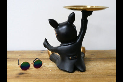 Thumbs Up Dog With Tray