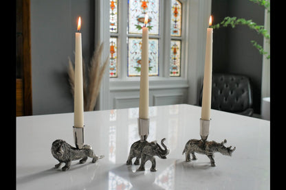 Rhino Candle Holder