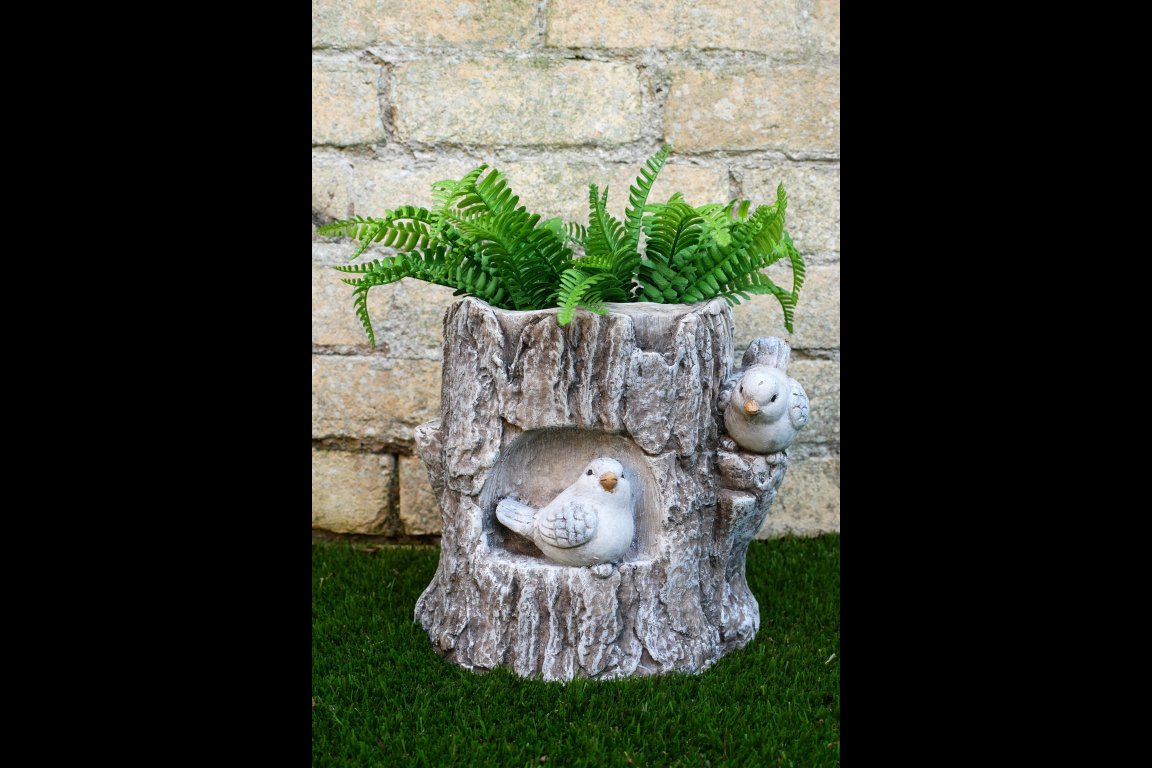 Log Planter