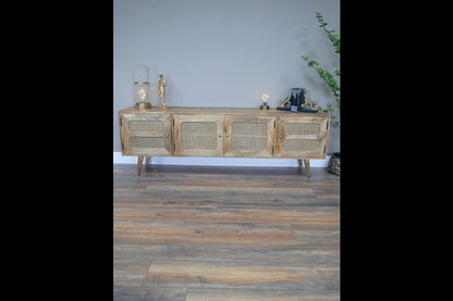 Rattan TV Cabinet