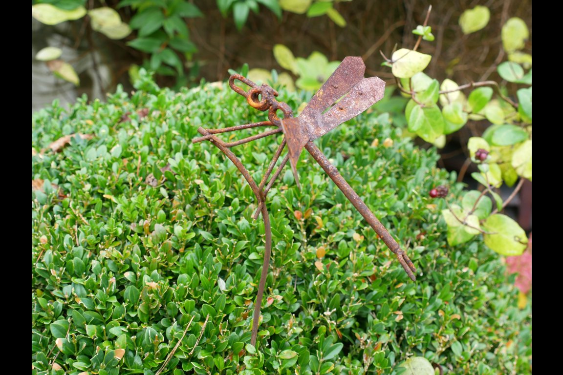 Rusty Dragonfly Stake