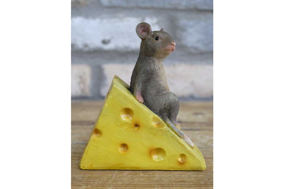 Mouse Sat On Cheese