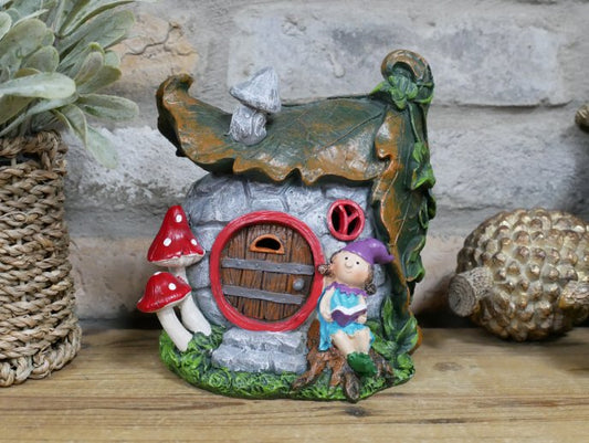 Fairy House With Solar Light