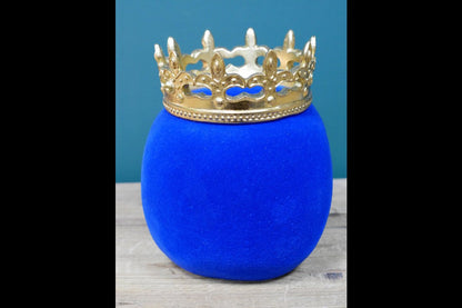 Blue Skull With Crown