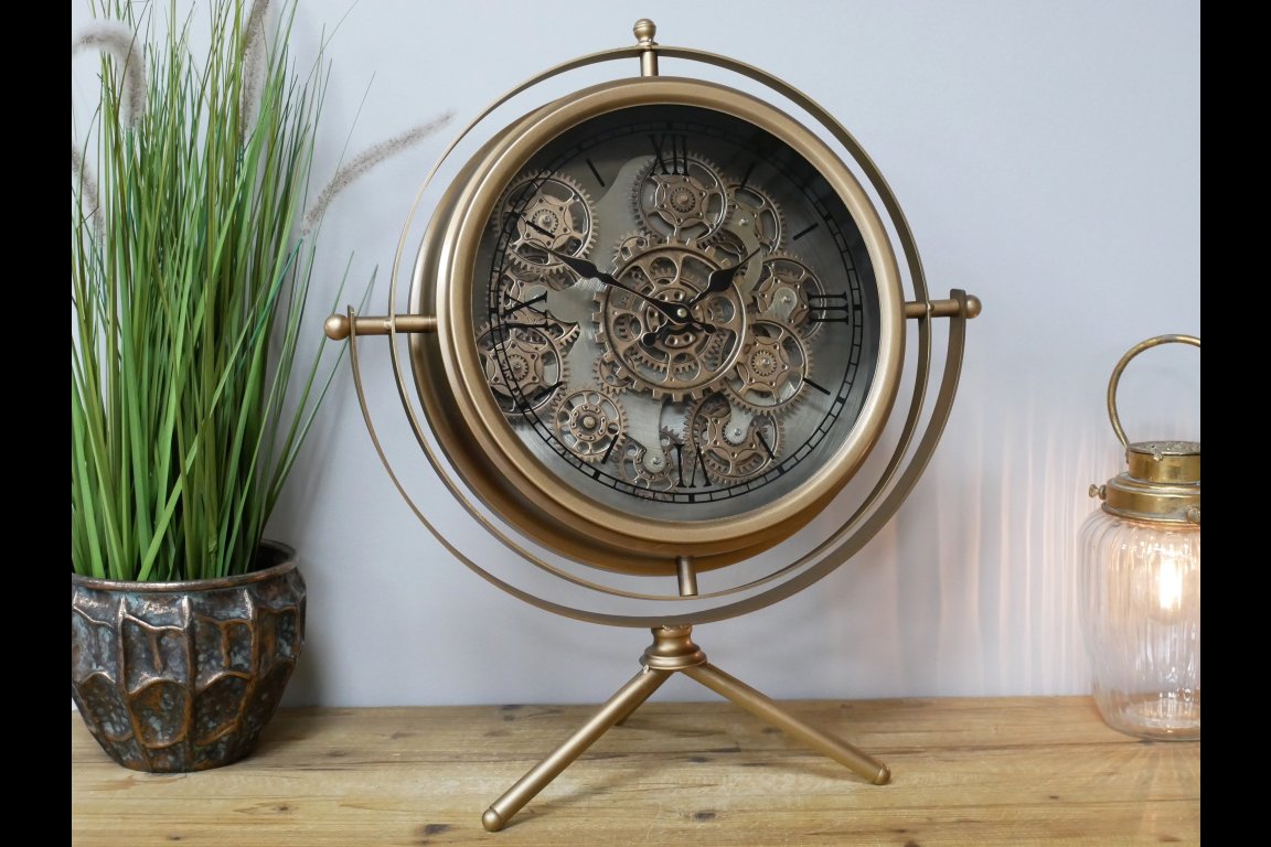 Clock With Cogs