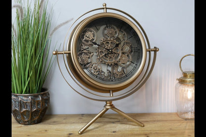 Clock With Cogs