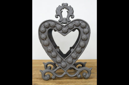 Small Heart Lantern - Grey