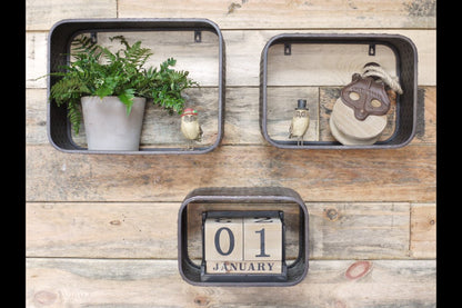 Set of 3 Wall Shelves