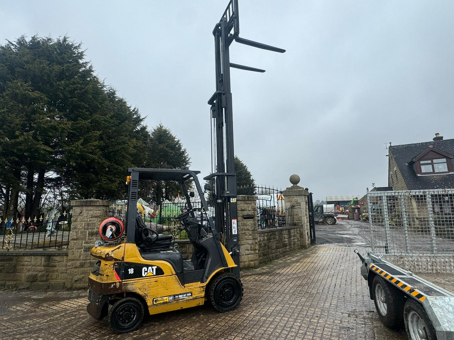 2017 CAT GP18NT 1.8 TON FORKLIFT