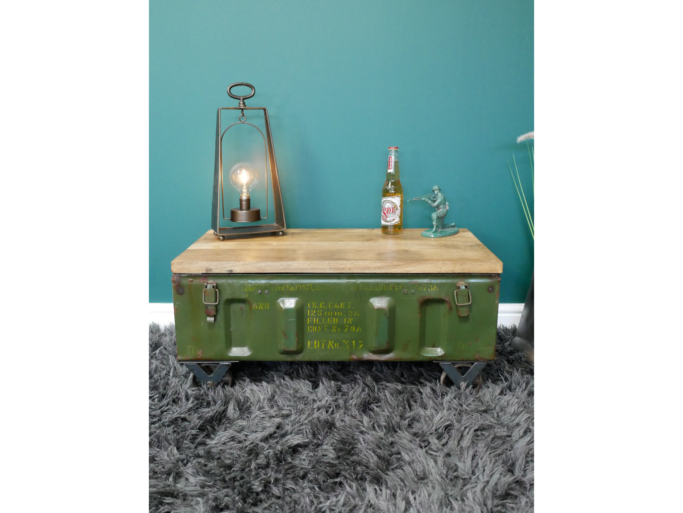 Military Coffee / Side Table