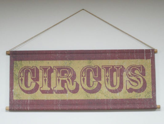 Wall Art - Circus Sign