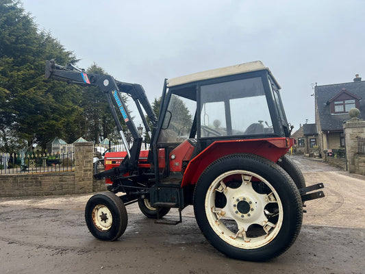 ZETOR 7011 70HP TRACTOR WITH QUICKE FRONT LOADER