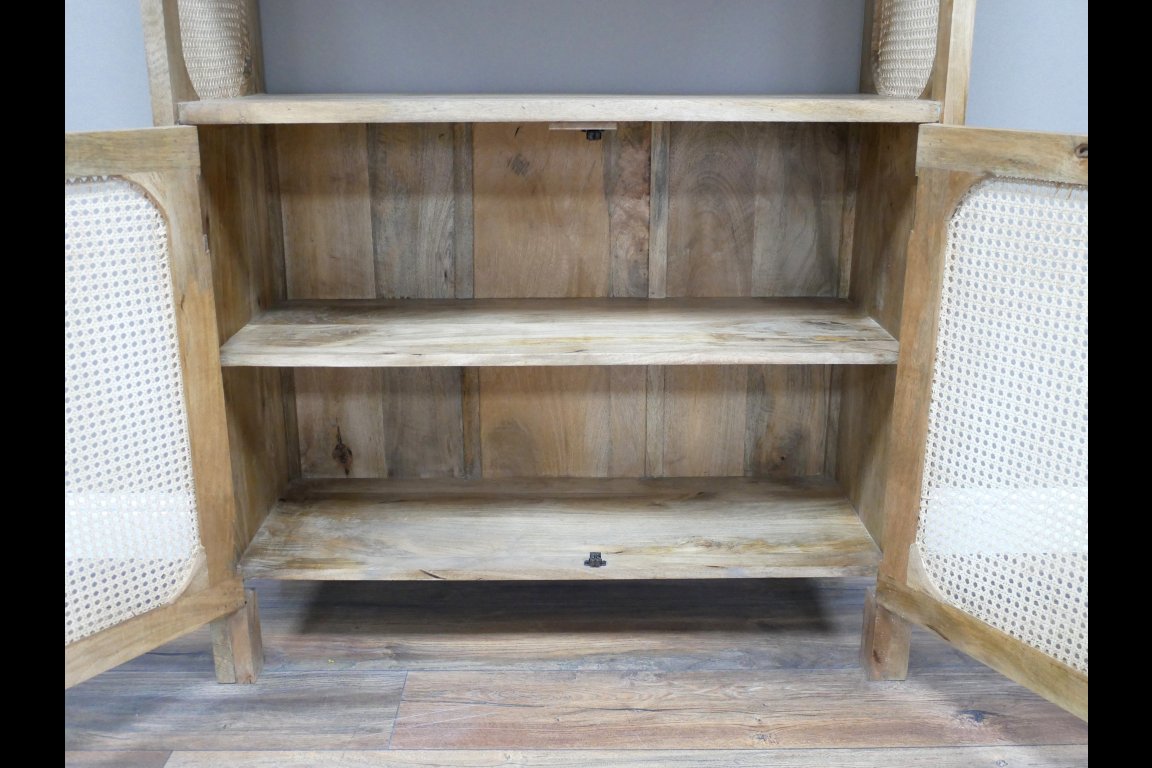 Rattan Display Shelves
